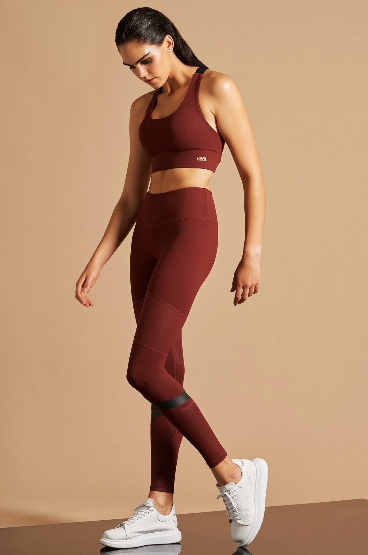 OBLADI CROP TOP BURGUNDY
