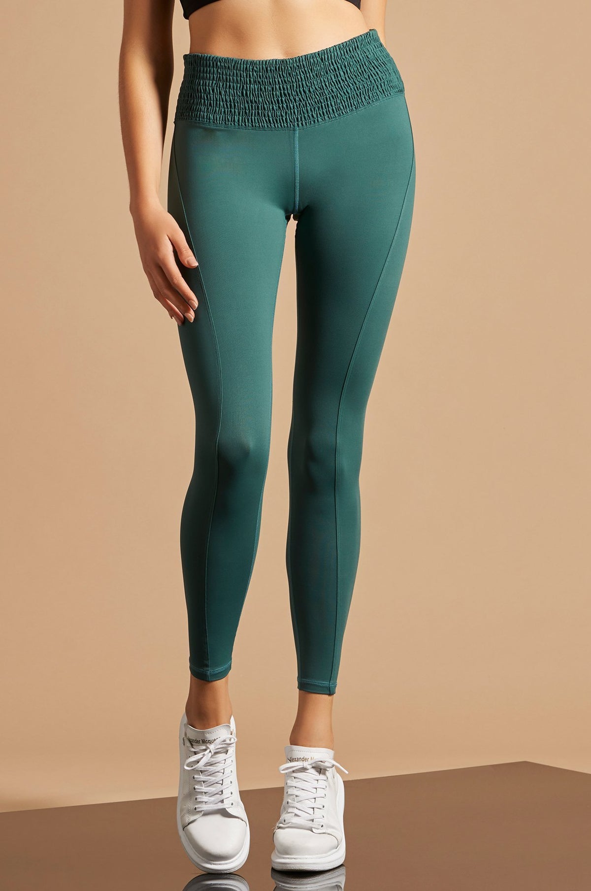 LOVE ME TENDER HIGH-WAIST LEGGING GREEN