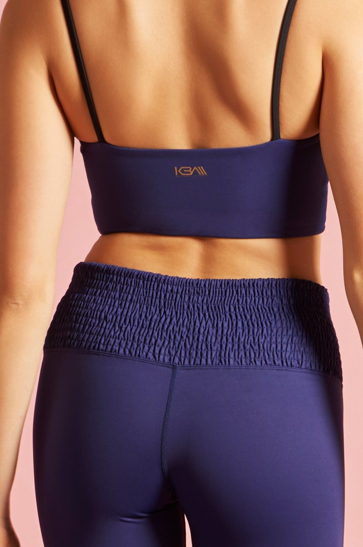 LOVE ME TENDER CROP TOP NAVY