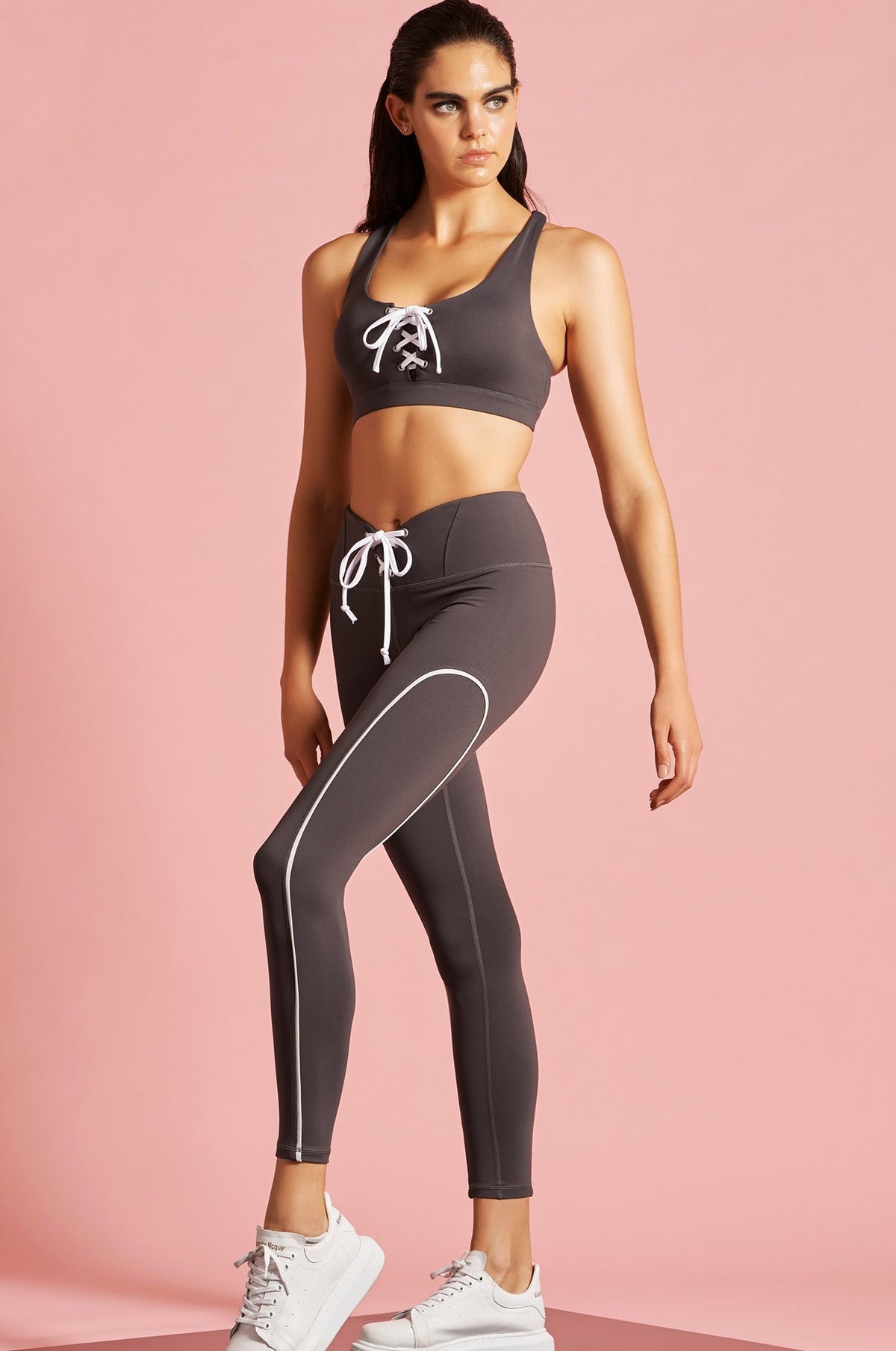 TROOPER SPORTS BRA GRAY